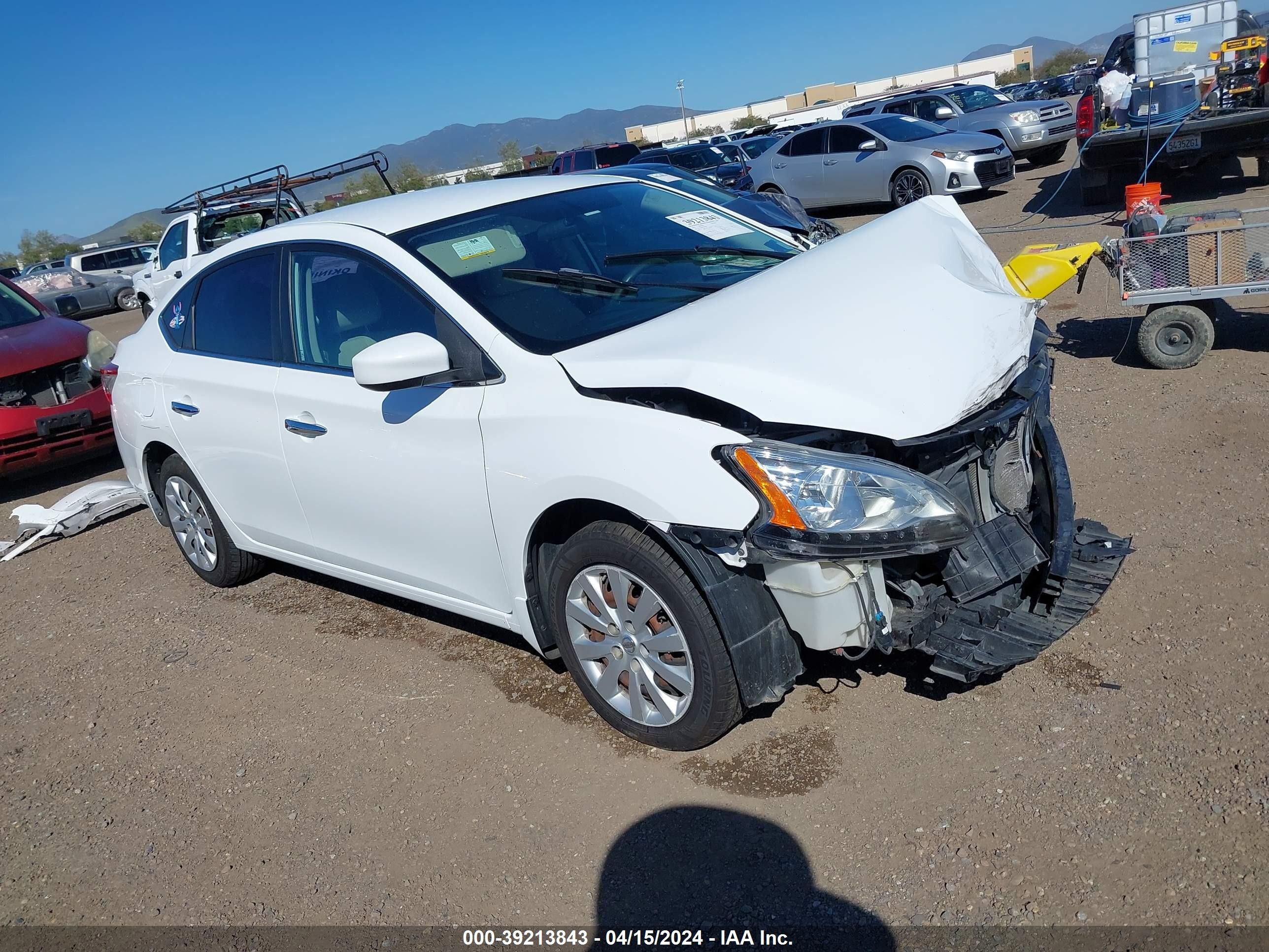 NISSAN SENTRA 2015 3n1ab7ap2fy265958