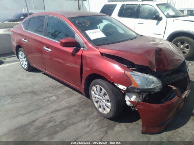 NISSAN SENTRA 2015 3n1ab7ap2fy297616