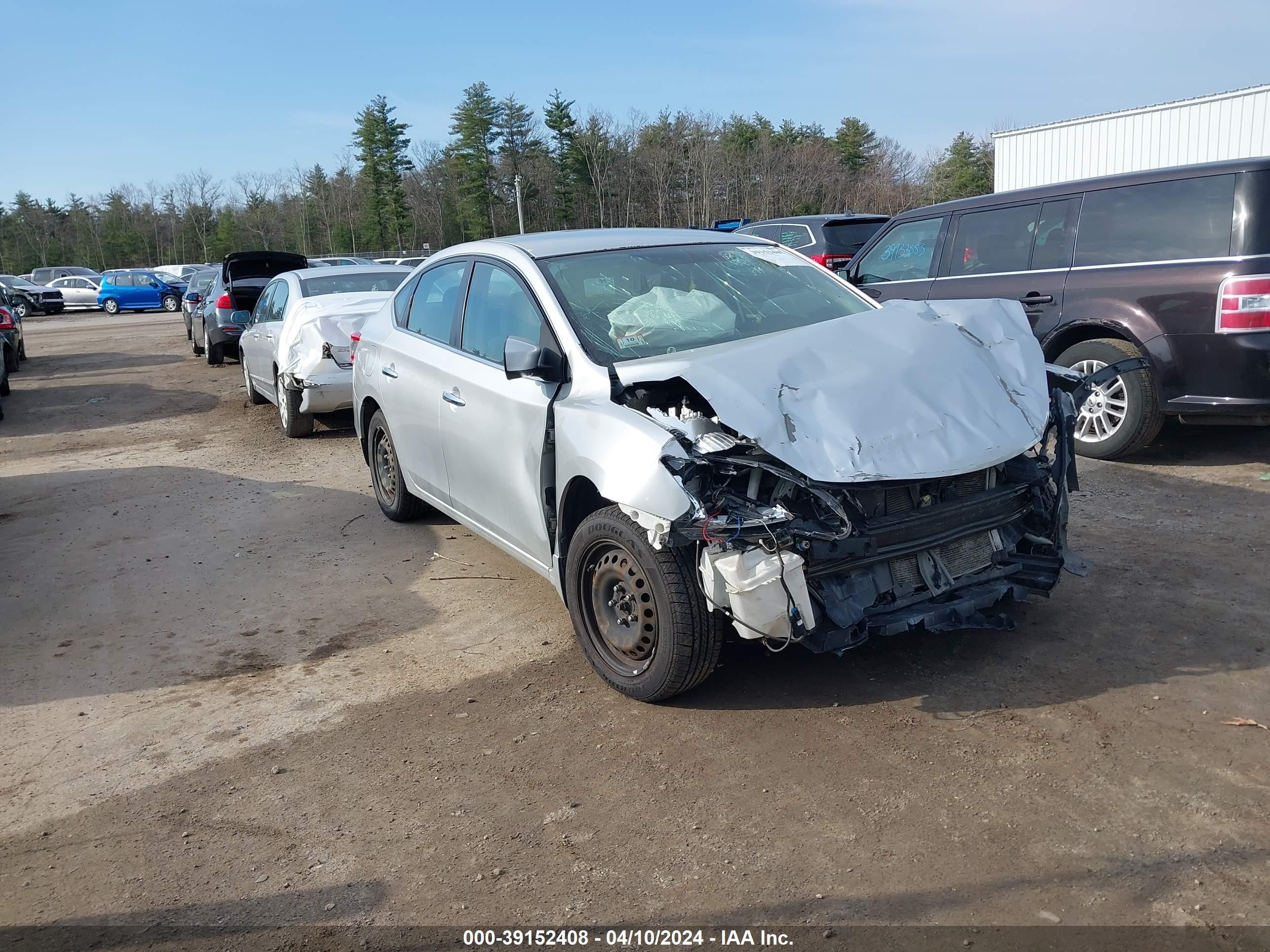 NISSAN SENTRA 2015 3n1ab7ap2fy316519