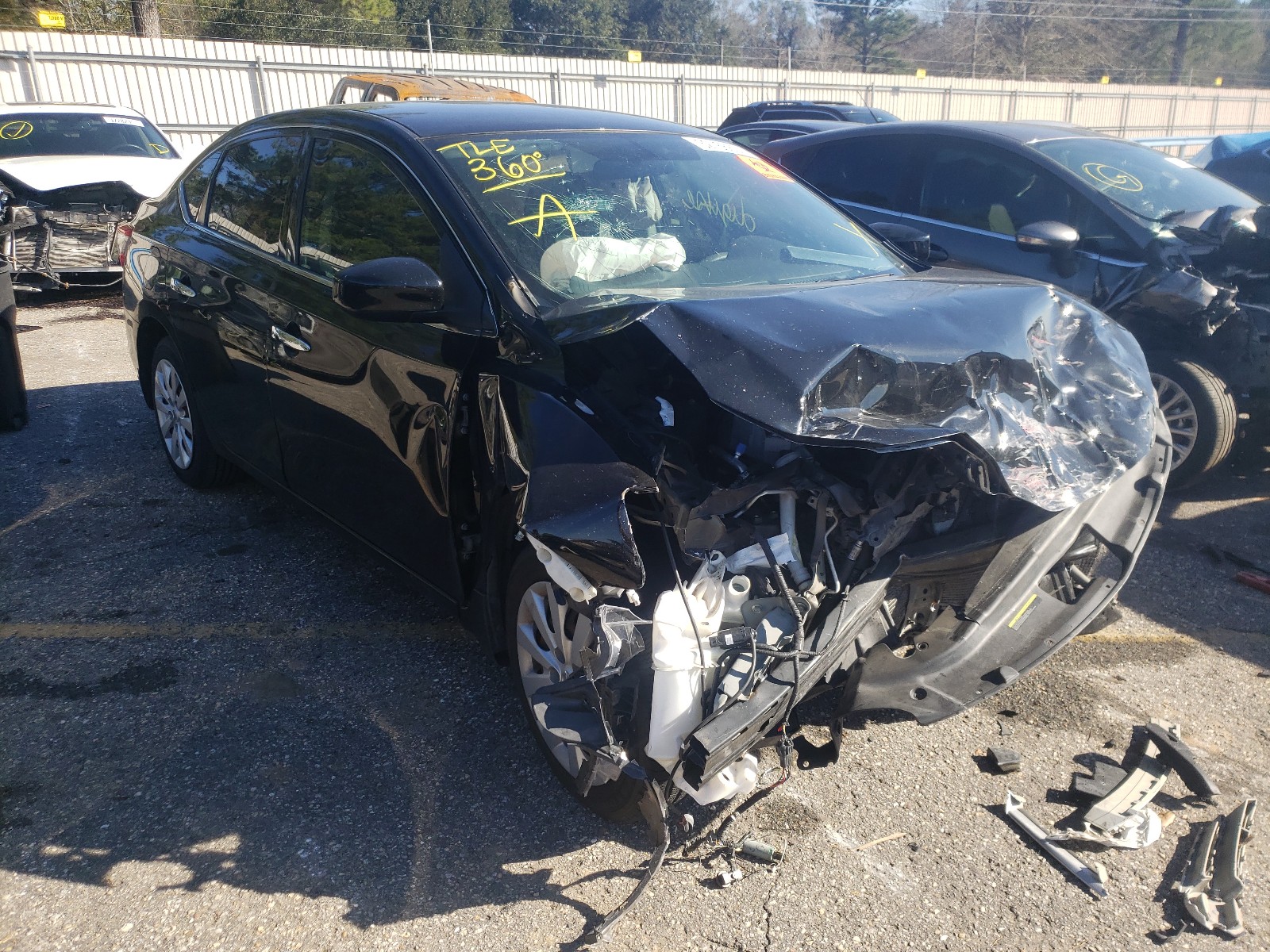 NISSAN SENTRA S 2015 3n1ab7ap2fy332445