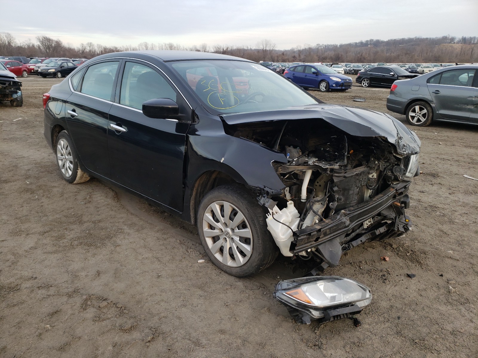 NISSAN SENTRA S 2016 3n1ab7ap2gl677909