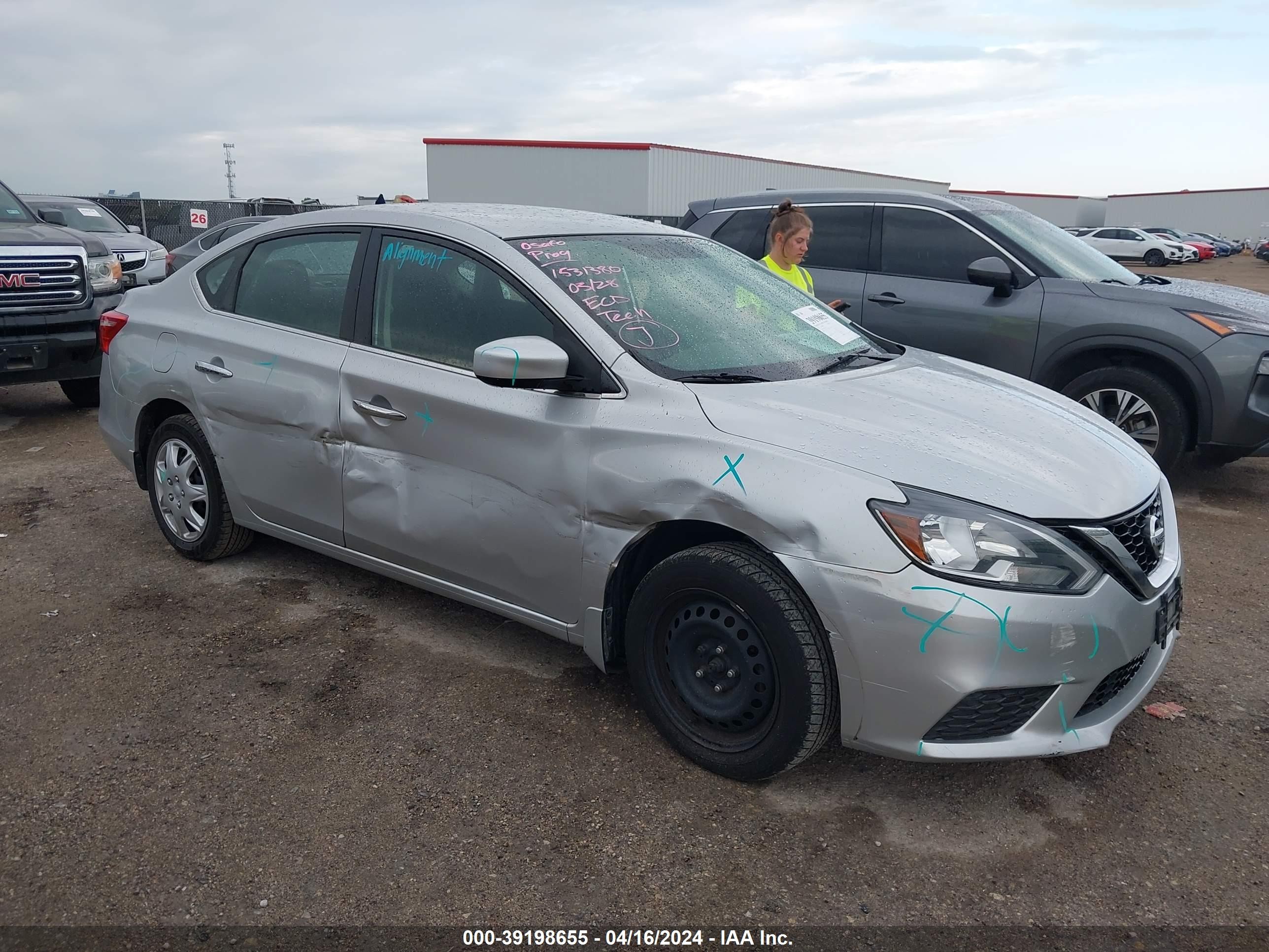 NISSAN SENTRA 2016 3n1ab7ap2gy241502