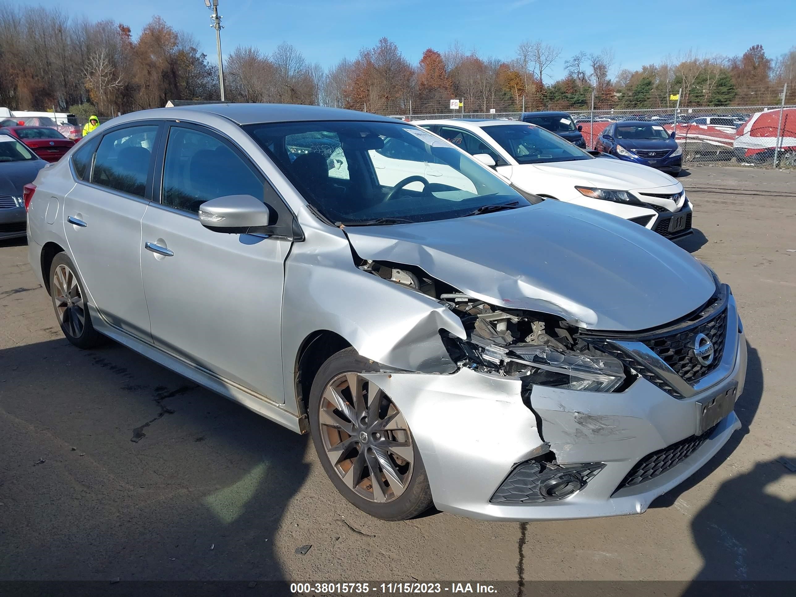 NISSAN SENTRA 2016 3n1ab7ap2gy241614