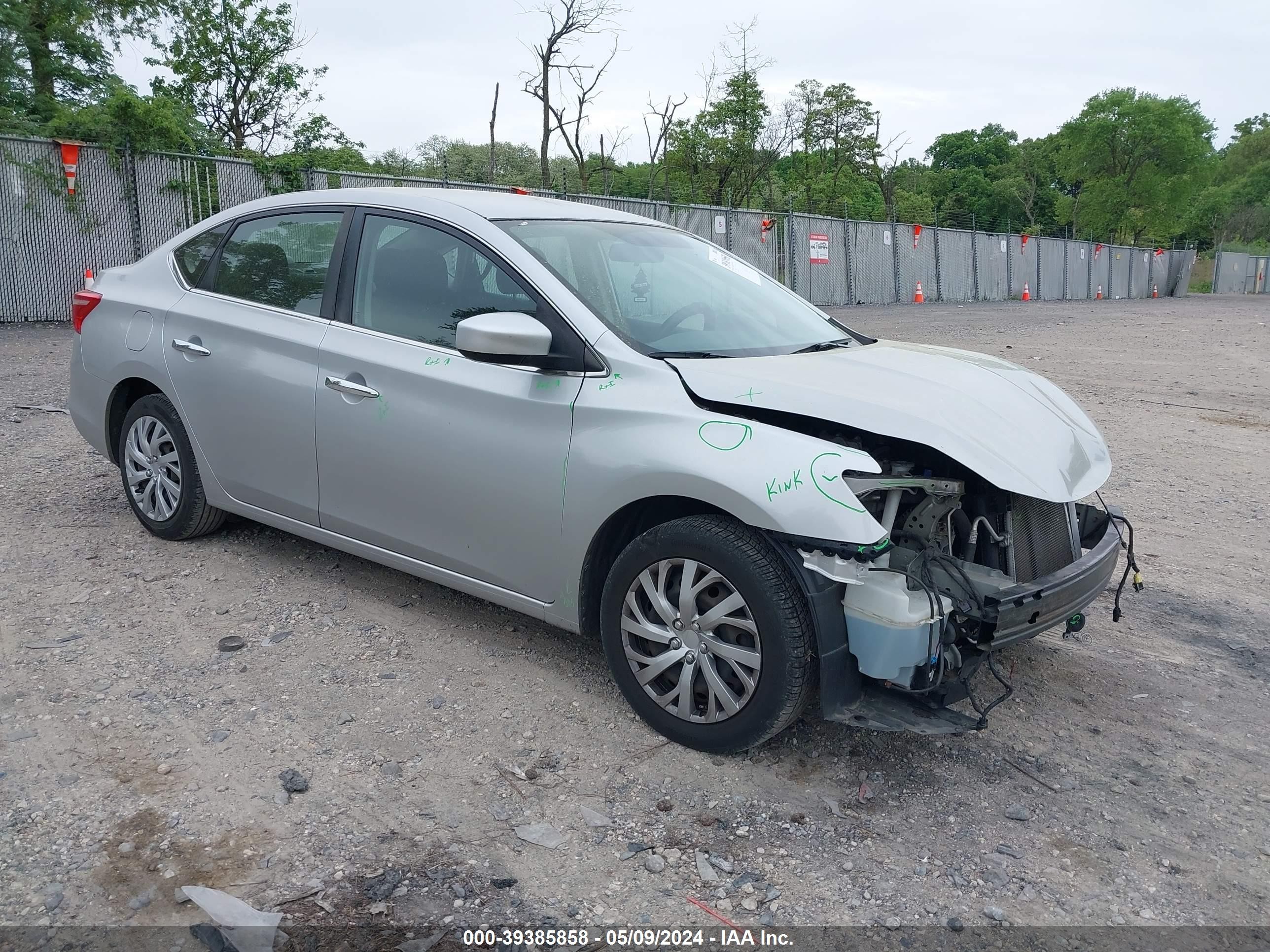 NISSAN SENTRA 2016 3n1ab7ap2gy268098