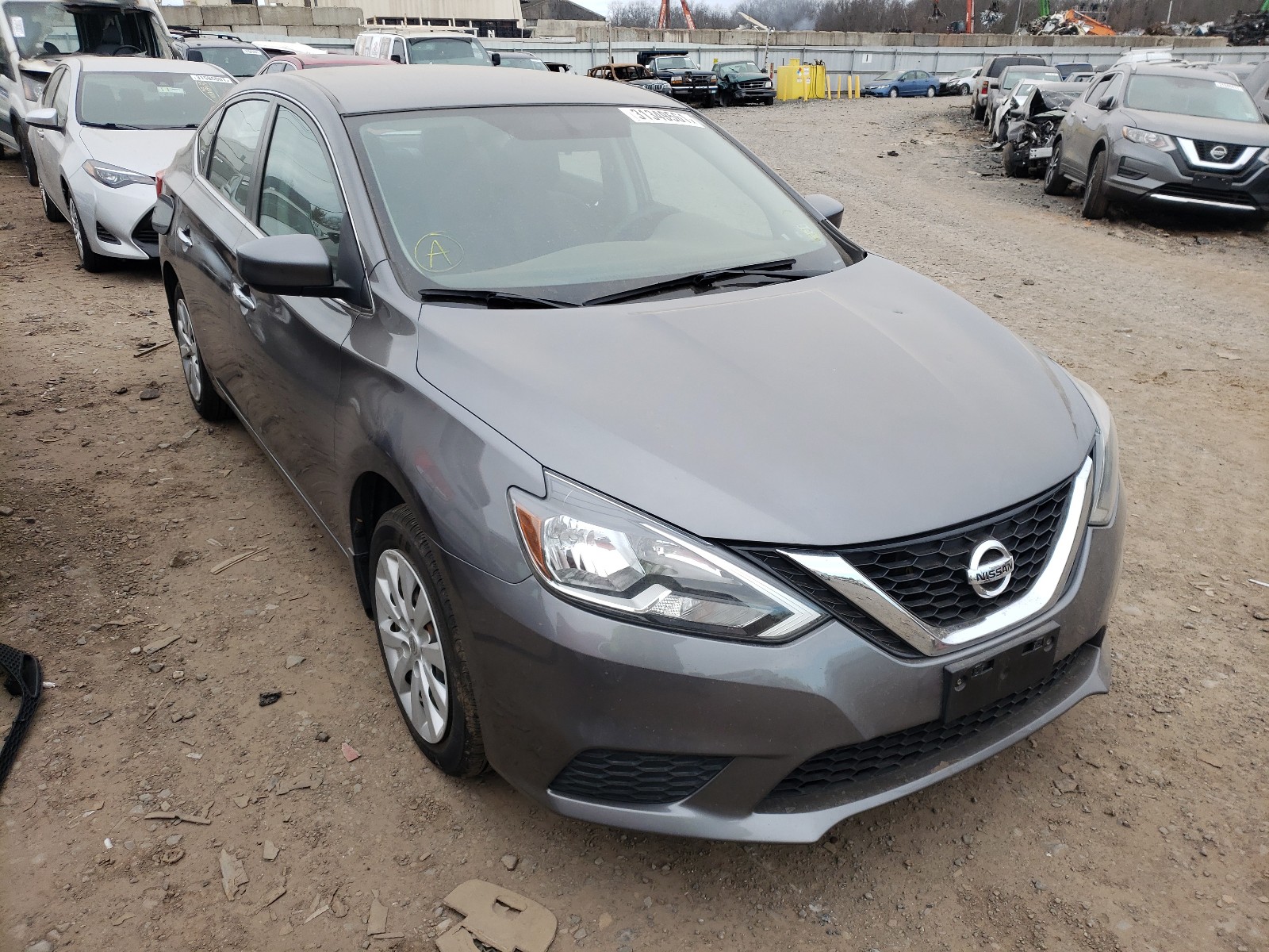 NISSAN SENTRA S 2017 3n1ab7ap2hy221512