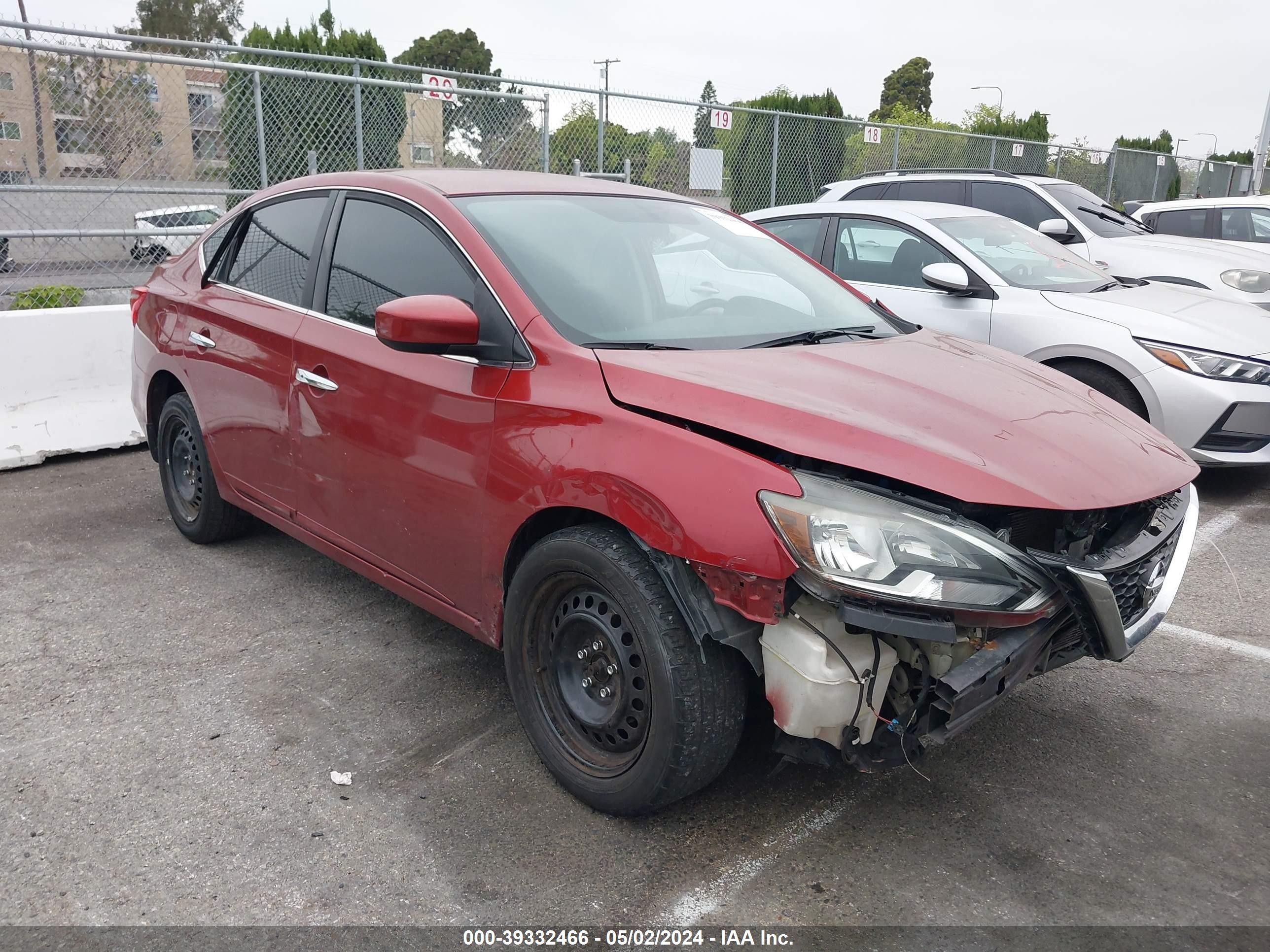 NISSAN SENTRA 2017 3n1ab7ap2hy244871