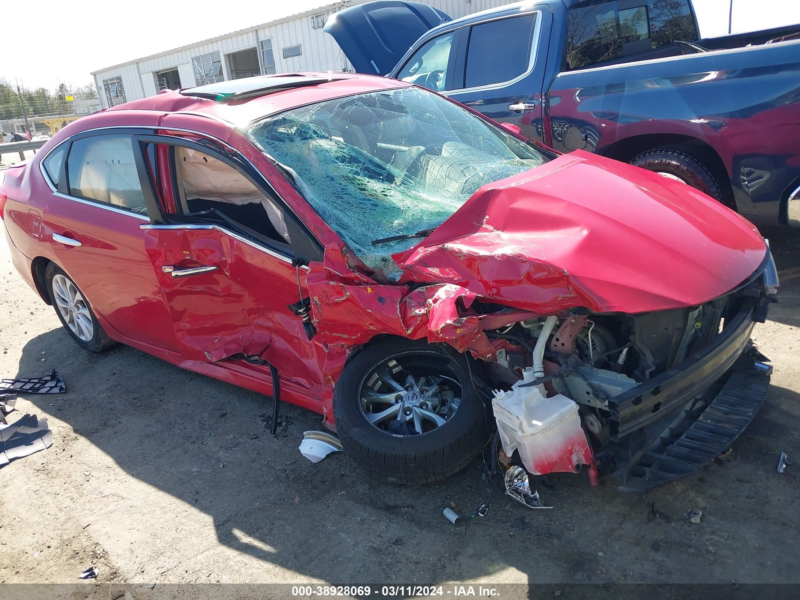 NISSAN SENTRA 2018 3n1ab7ap2jy203047