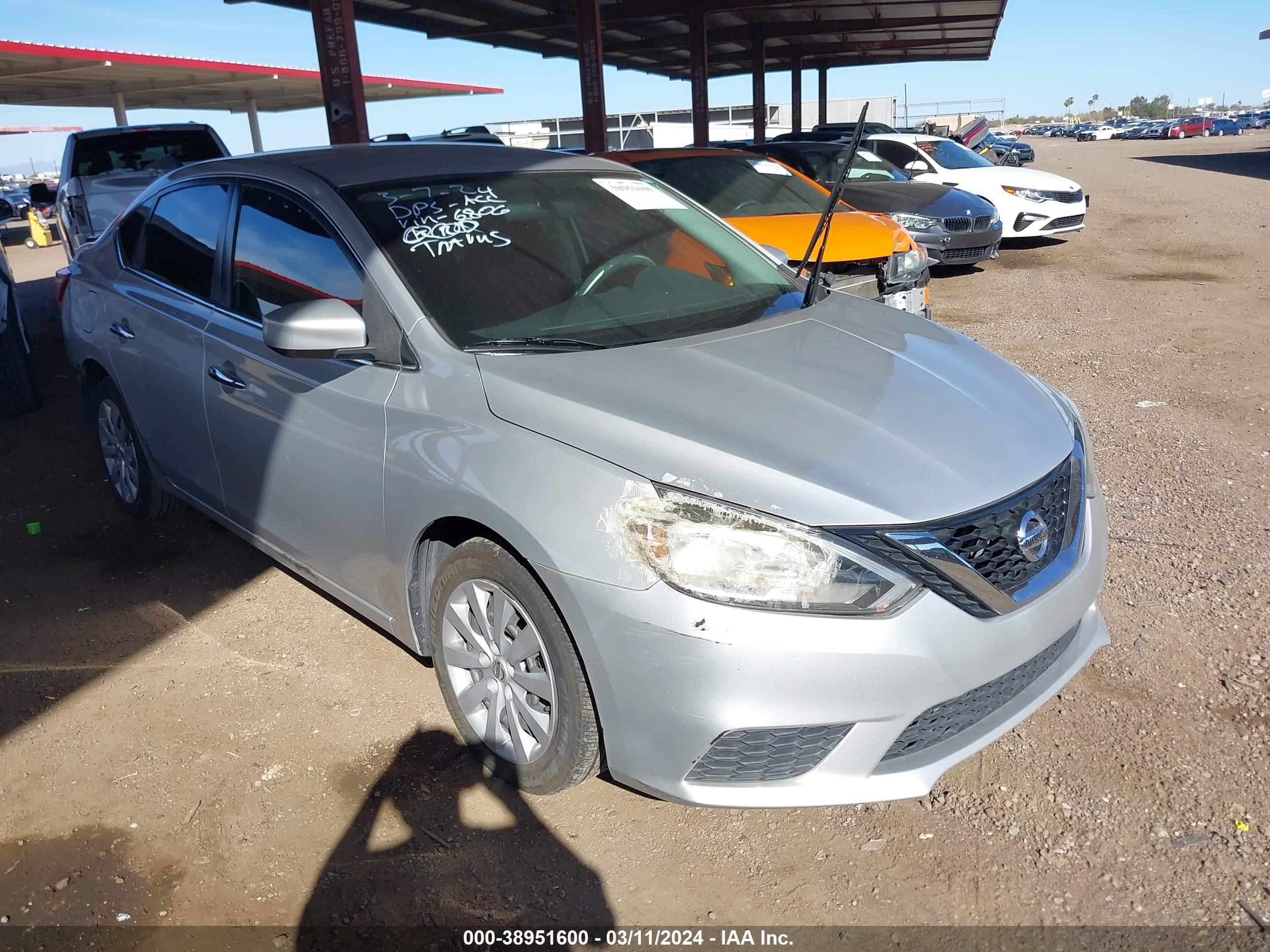 NISSAN SENTRA 2018 3n1ab7ap2jy206806