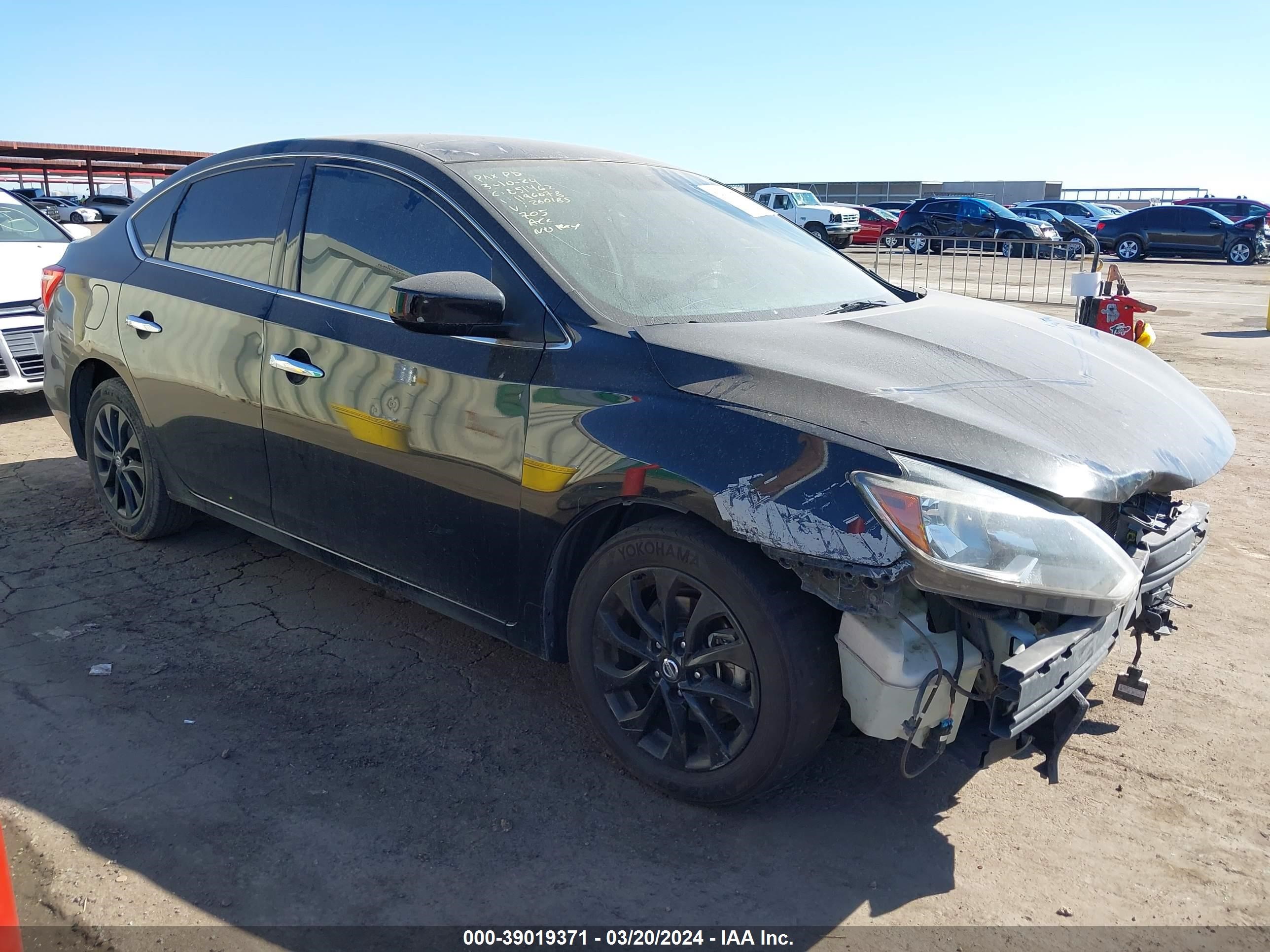 NISSAN SENTRA 2018 3n1ab7ap2jy260185