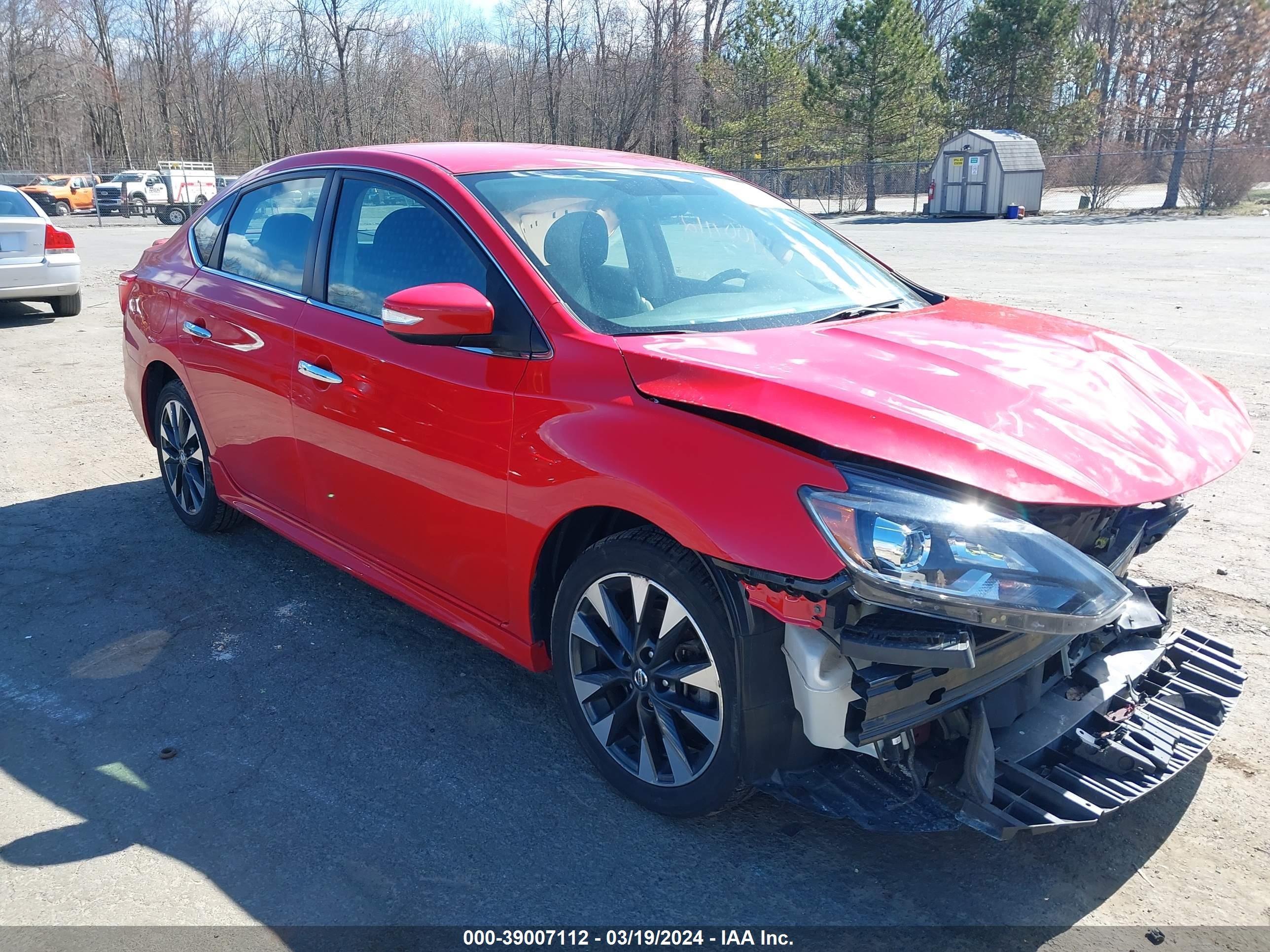 NISSAN SENTRA 2019 3n1ab7ap2ky331161