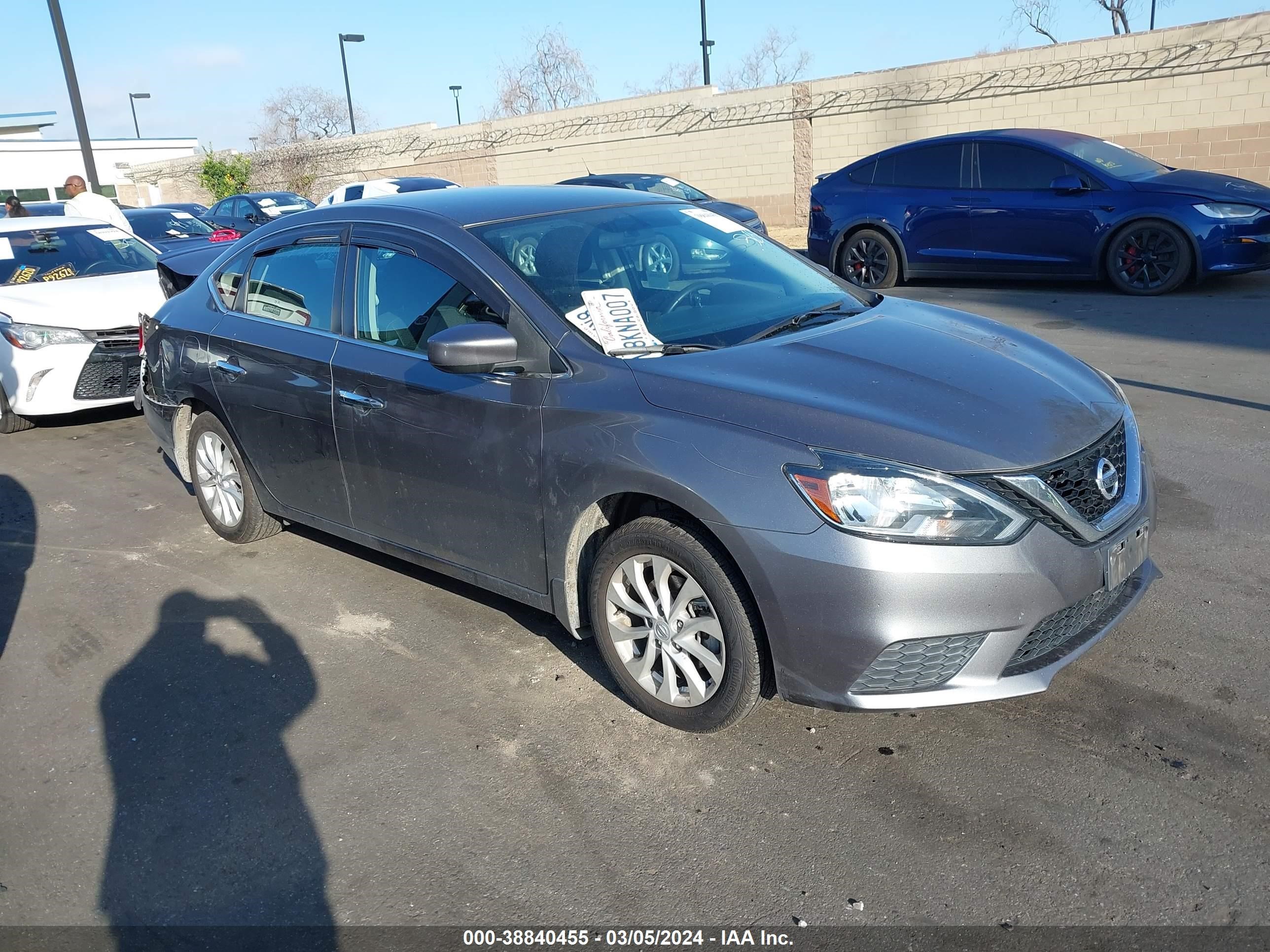 NISSAN SENTRA 2019 3n1ab7ap2ky364029