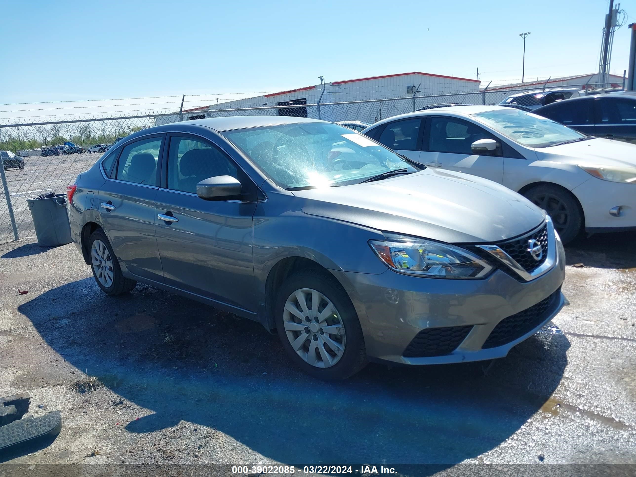 NISSAN SENTRA 2019 3n1ab7ap2ky453521