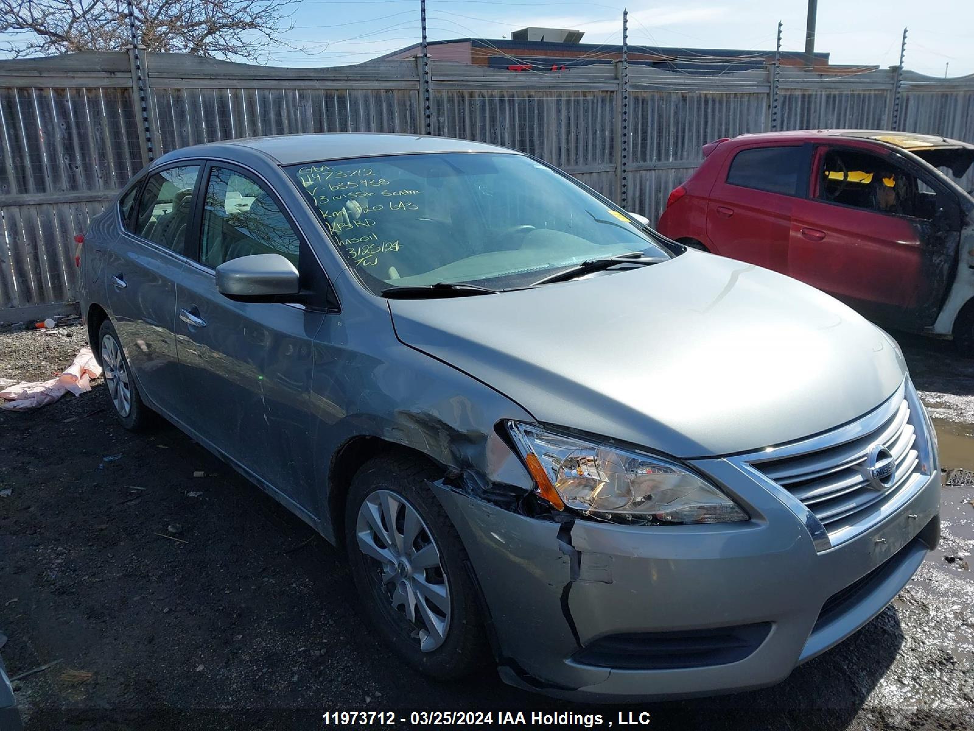 NISSAN SENTRA 2013 3n1ab7ap3dl635938