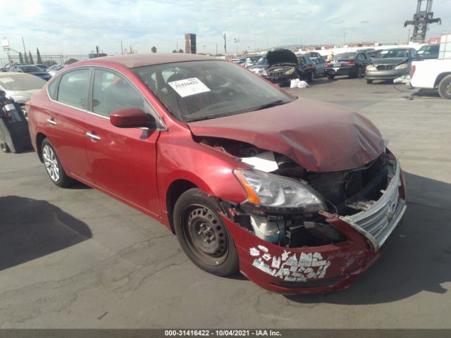 NISSAN SENTRA 2013 3n1ab7ap3dl731410