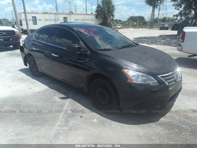 NISSAN SENTRA 2014 3n1ab7ap3el676071