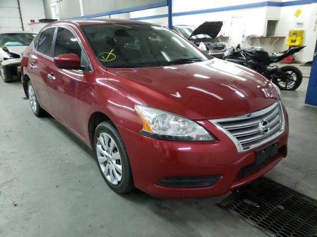 NISSAN SENTRA S 2014 3n1ab7ap3el676927