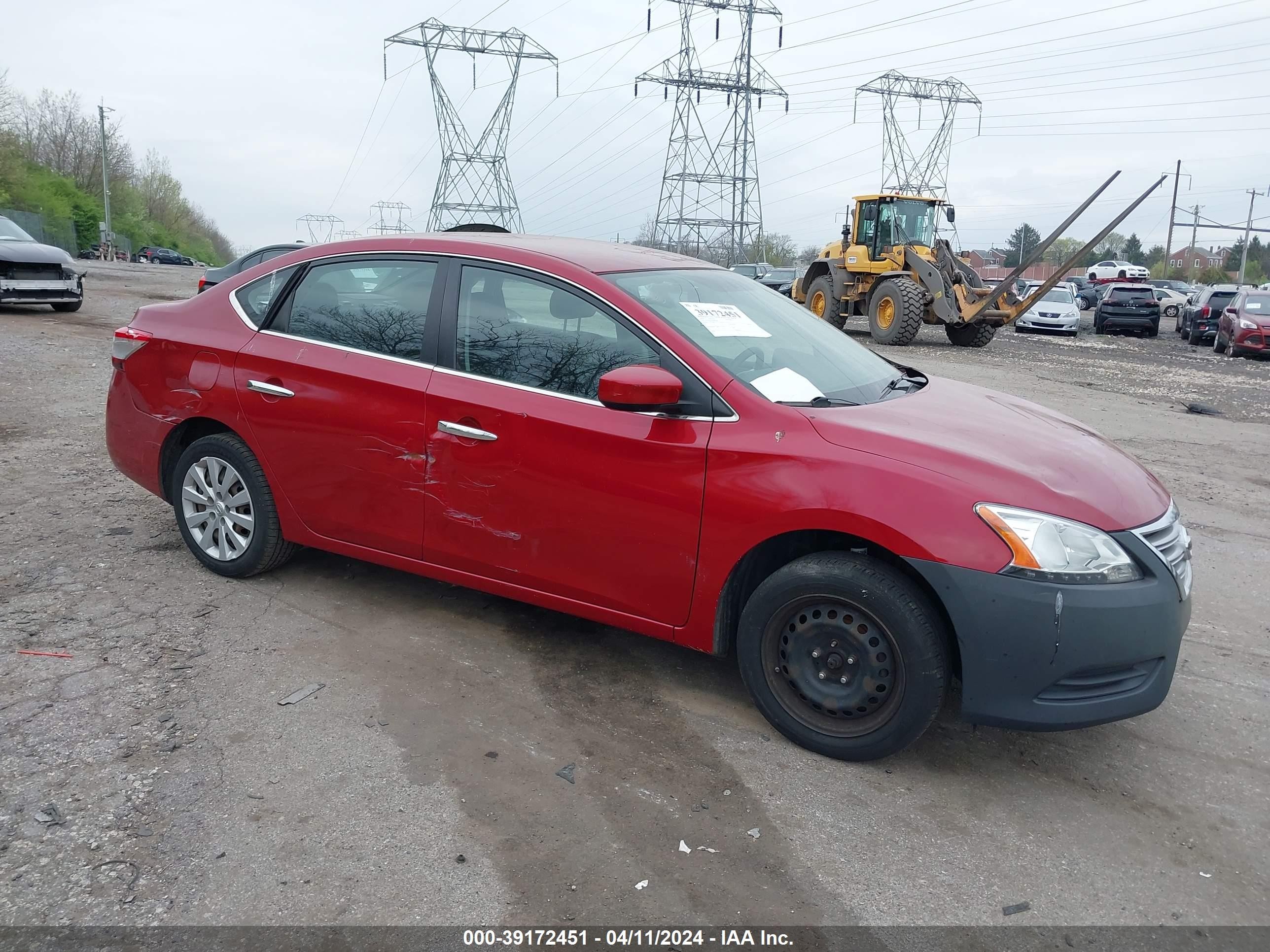 NISSAN SENTRA 2014 3n1ab7ap3el677639