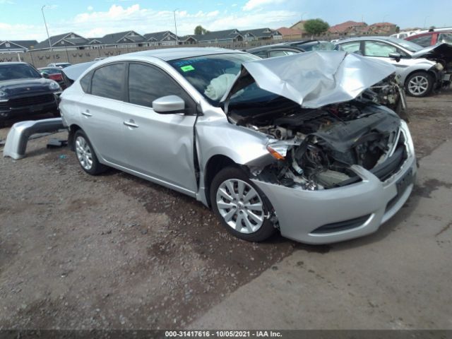 NISSAN SENTRA 2014 3n1ab7ap3el678578