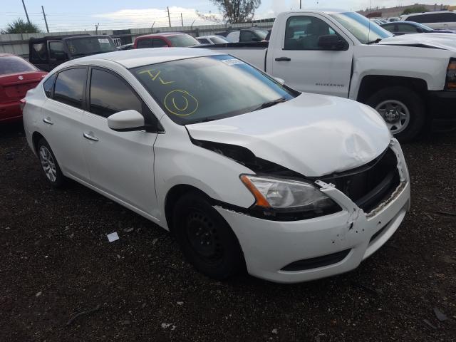 NISSAN SENTRA S 2014 3n1ab7ap3ey265627