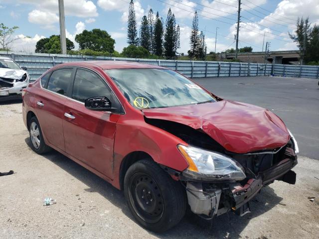 NISSAN SENTRA S 2014 3n1ab7ap3ey274974