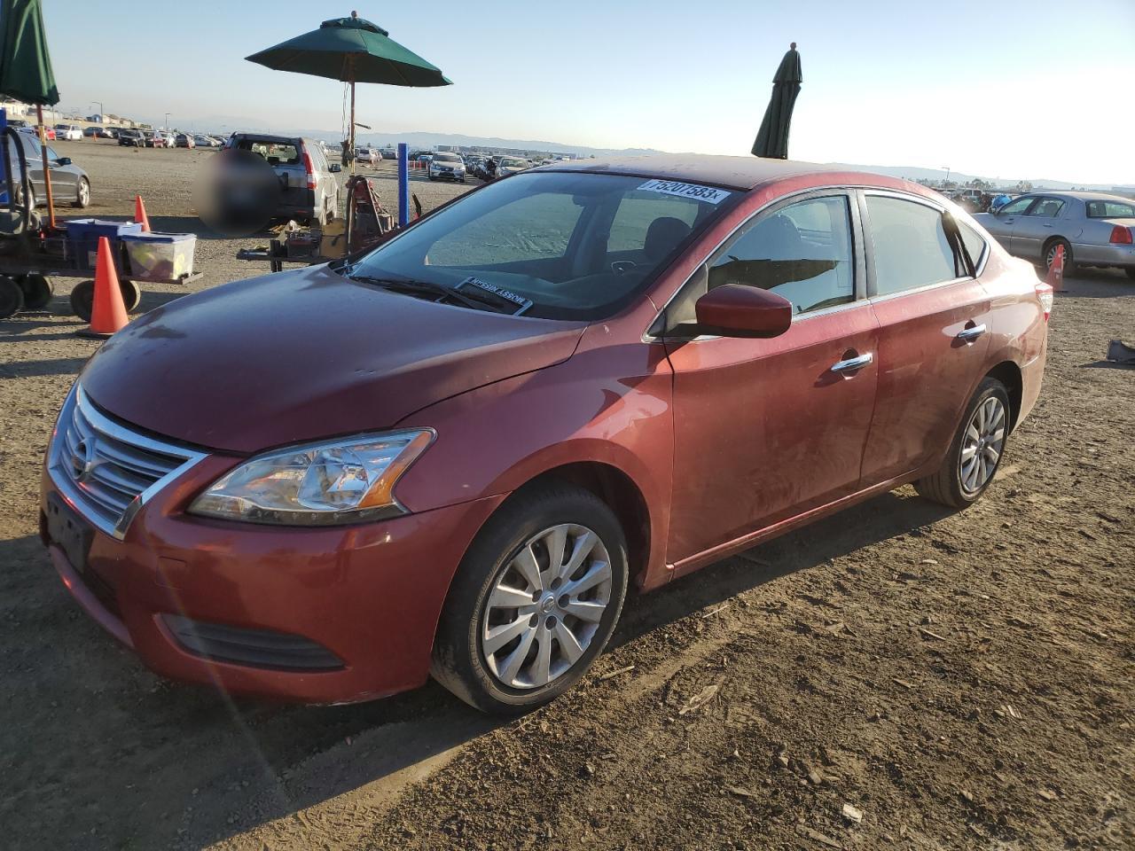 NISSAN SENTRA 2014 3n1ab7ap3ey278331