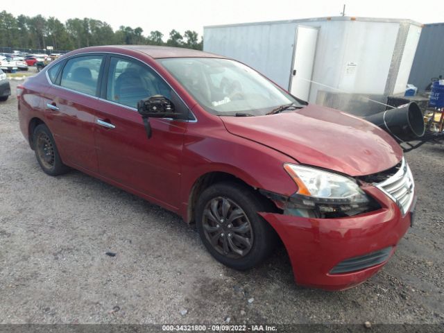 NISSAN SENTRA 2014 3n1ab7ap3ey278717