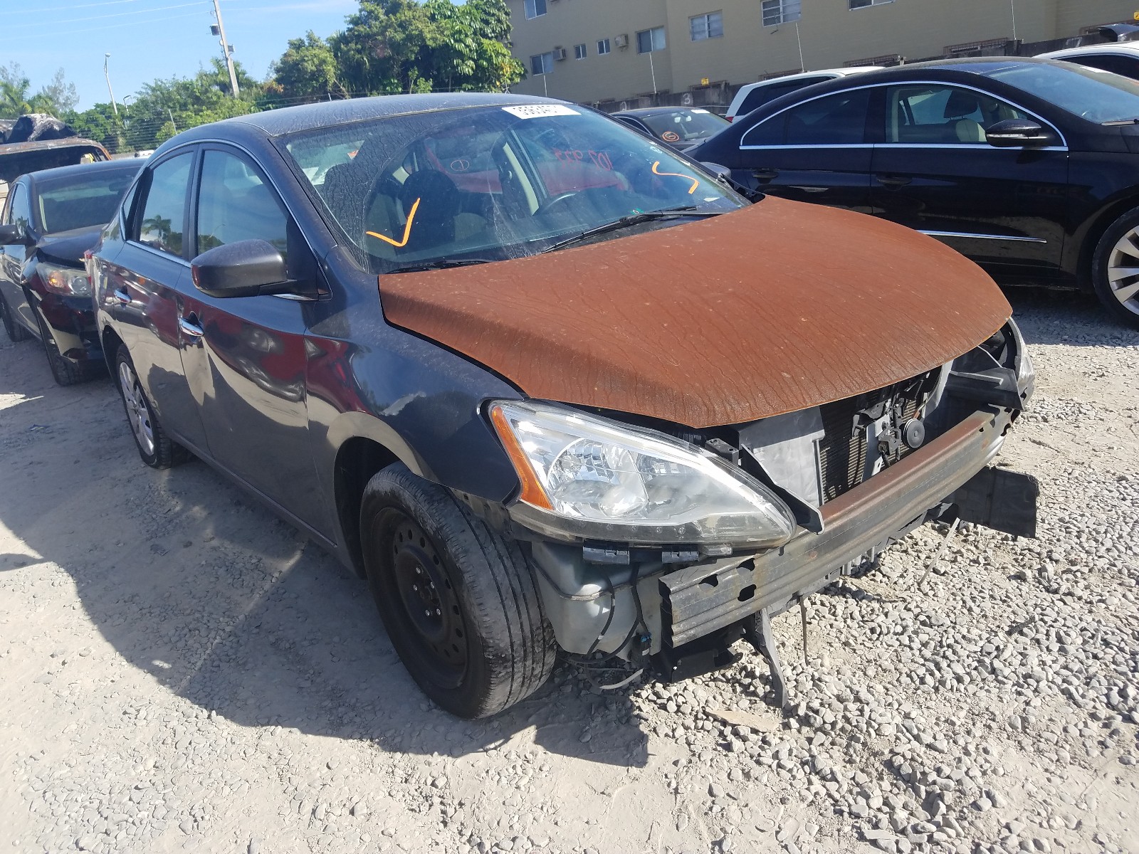 NISSAN SENTRA S 2015 3n1ab7ap3fl652127