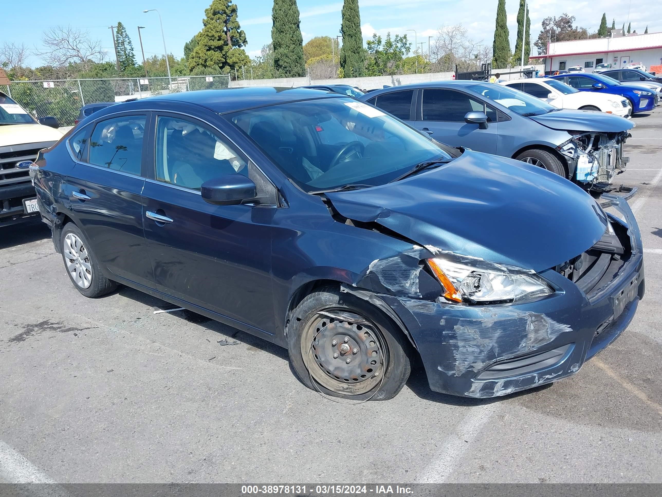 NISSAN SENTRA 2015 3n1ab7ap3fl689744