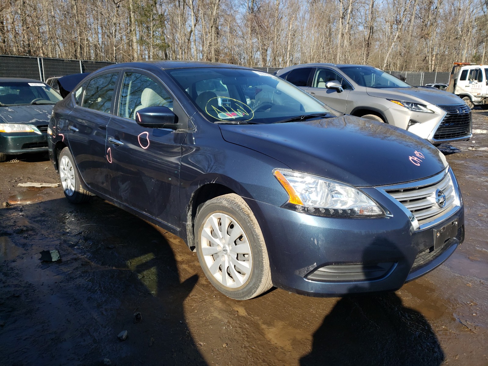 NISSAN SENTRA S 2015 3n1ab7ap3fl690523