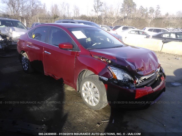 NISSAN SENTRA 2015 3n1ab7ap3fl691364