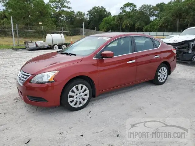 NISSAN SENTRA 2015 3n1ab7ap3fl691638