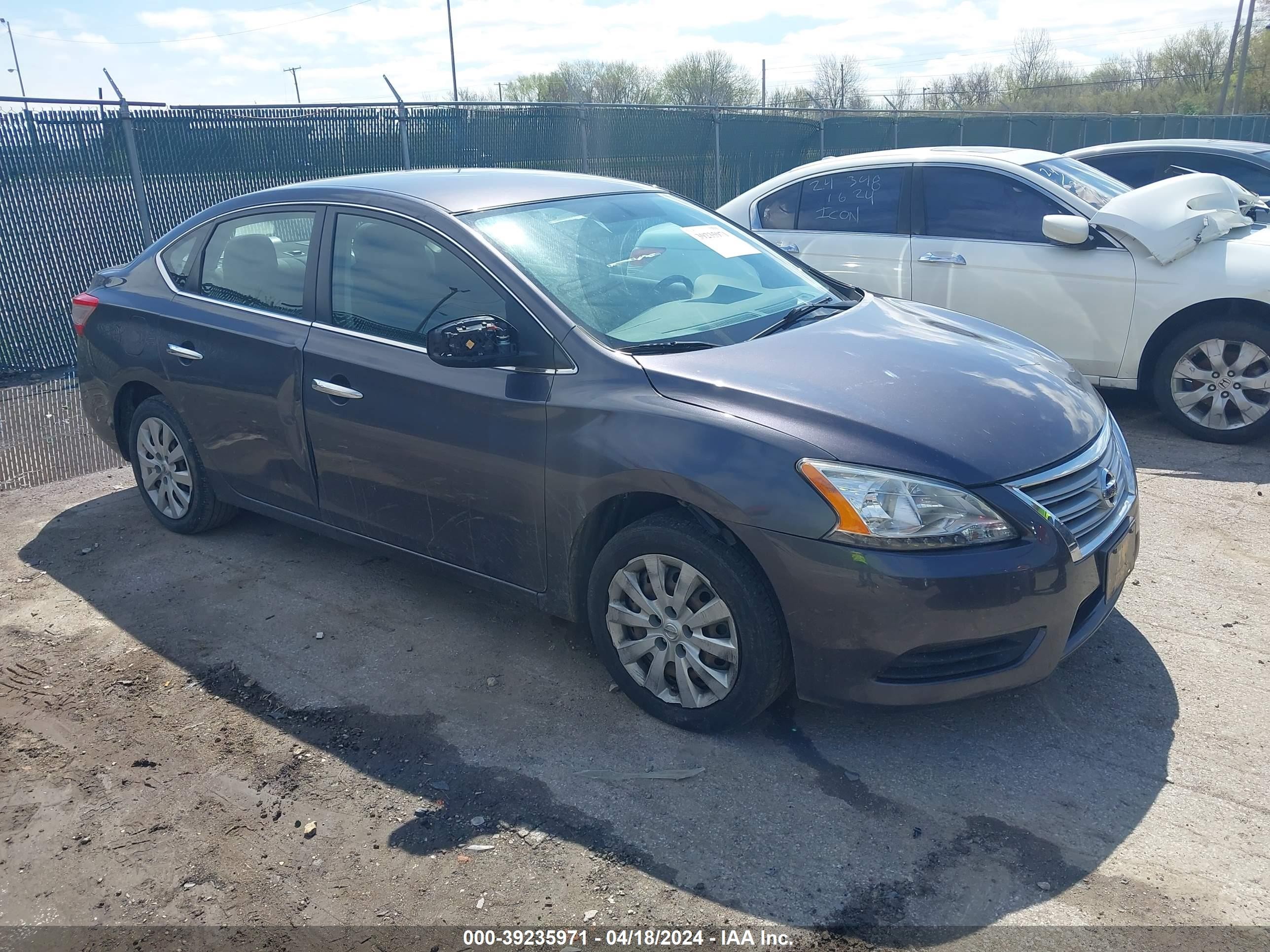 NISSAN SENTRA 2015 3n1ab7ap3fy259151