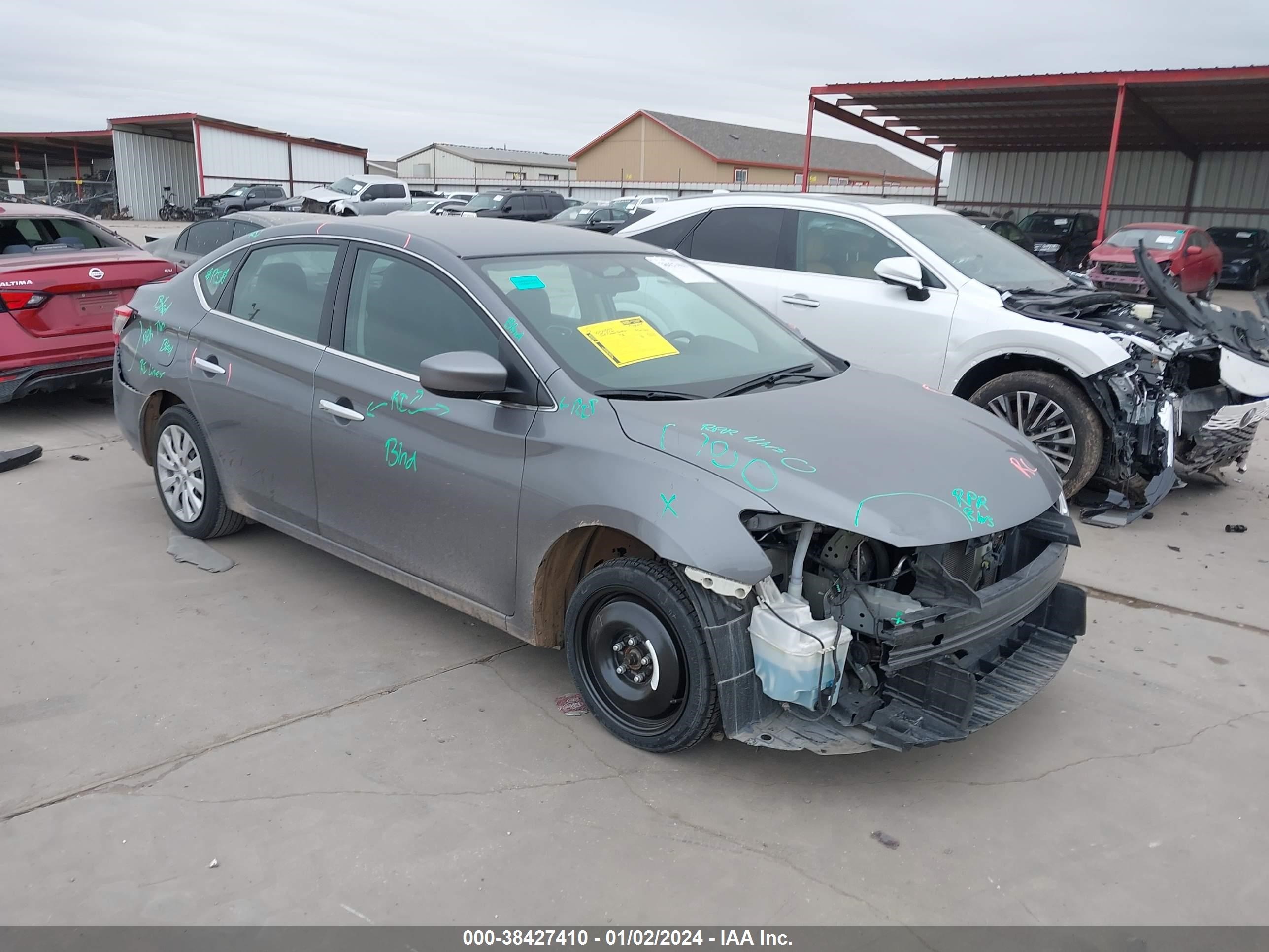 NISSAN SENTRA 2015 3n1ab7ap3fy281344