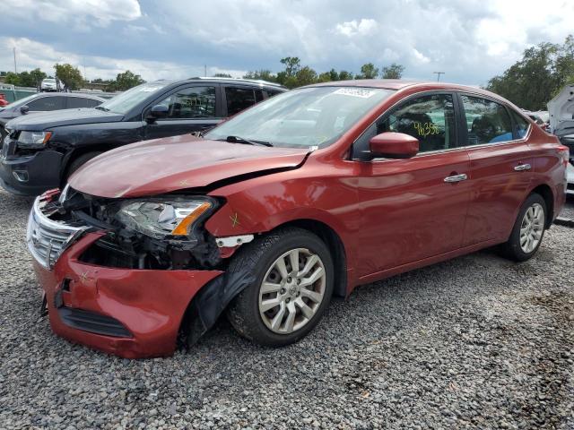 NISSAN SENTRA S 2015 3n1ab7ap3fy282994