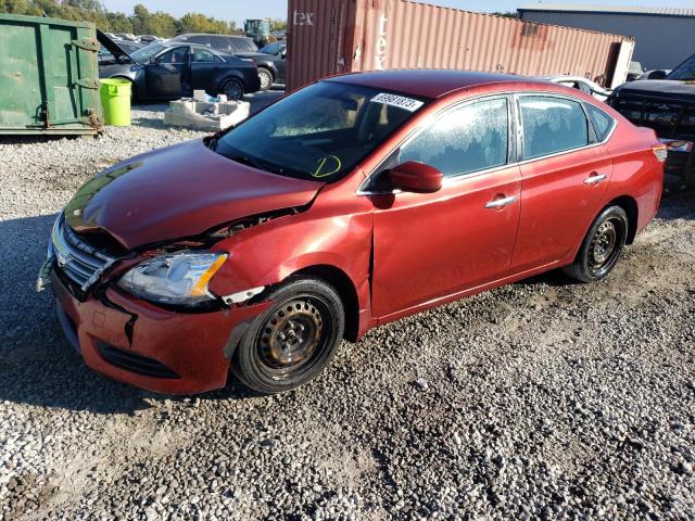 NISSAN SENTRA S 2015 3n1ab7ap3fy300734