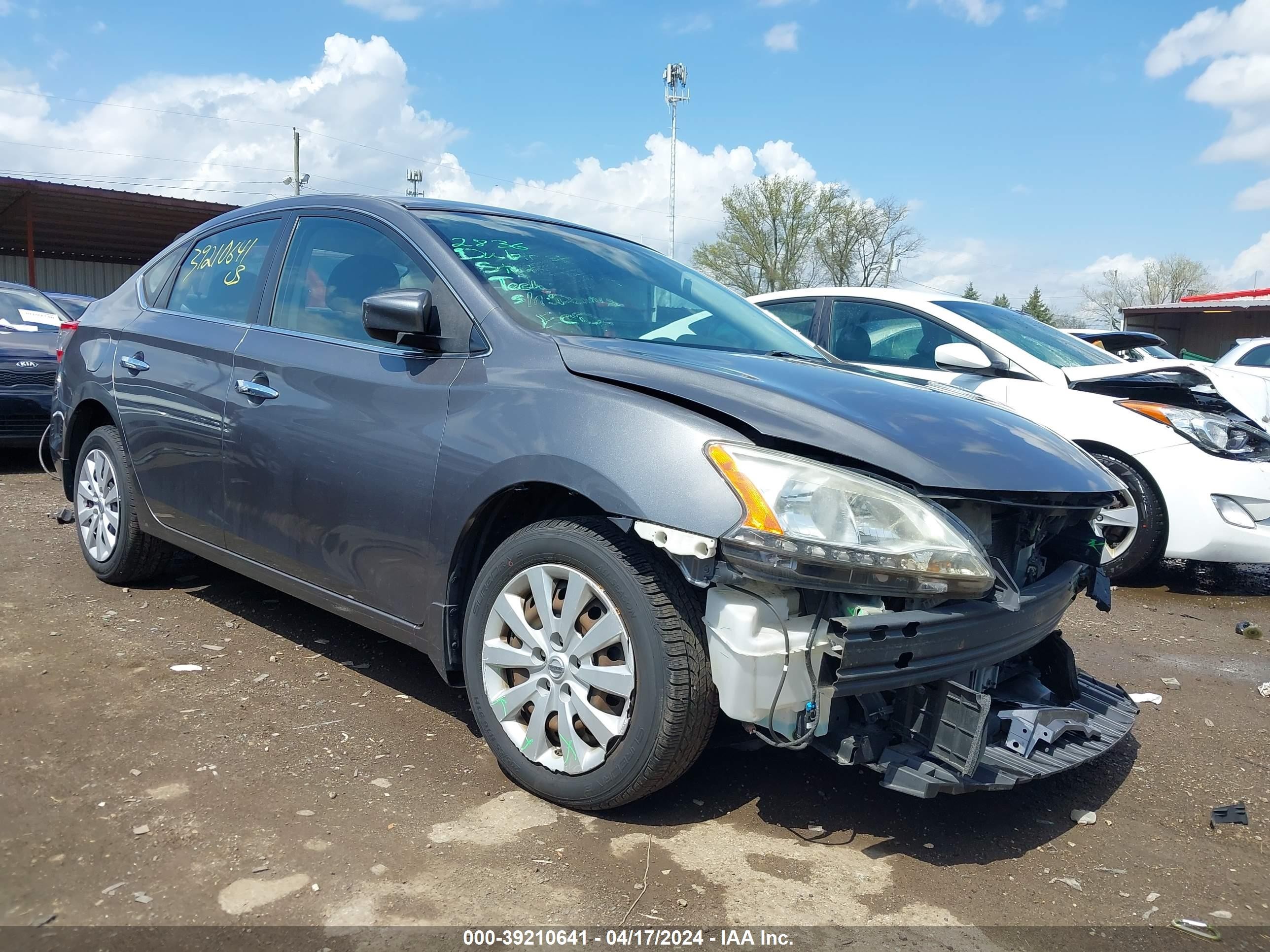 NISSAN SENTRA 2015 3n1ab7ap3fy302449