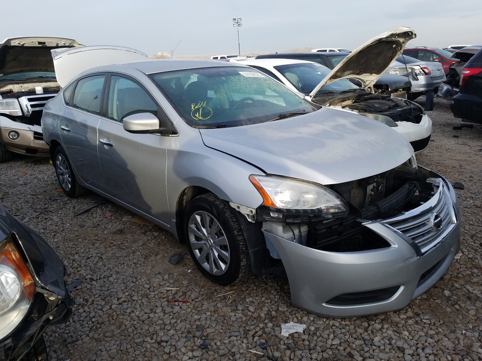 NISSAN SENTRA S 2015 3n1ab7ap3fy307330