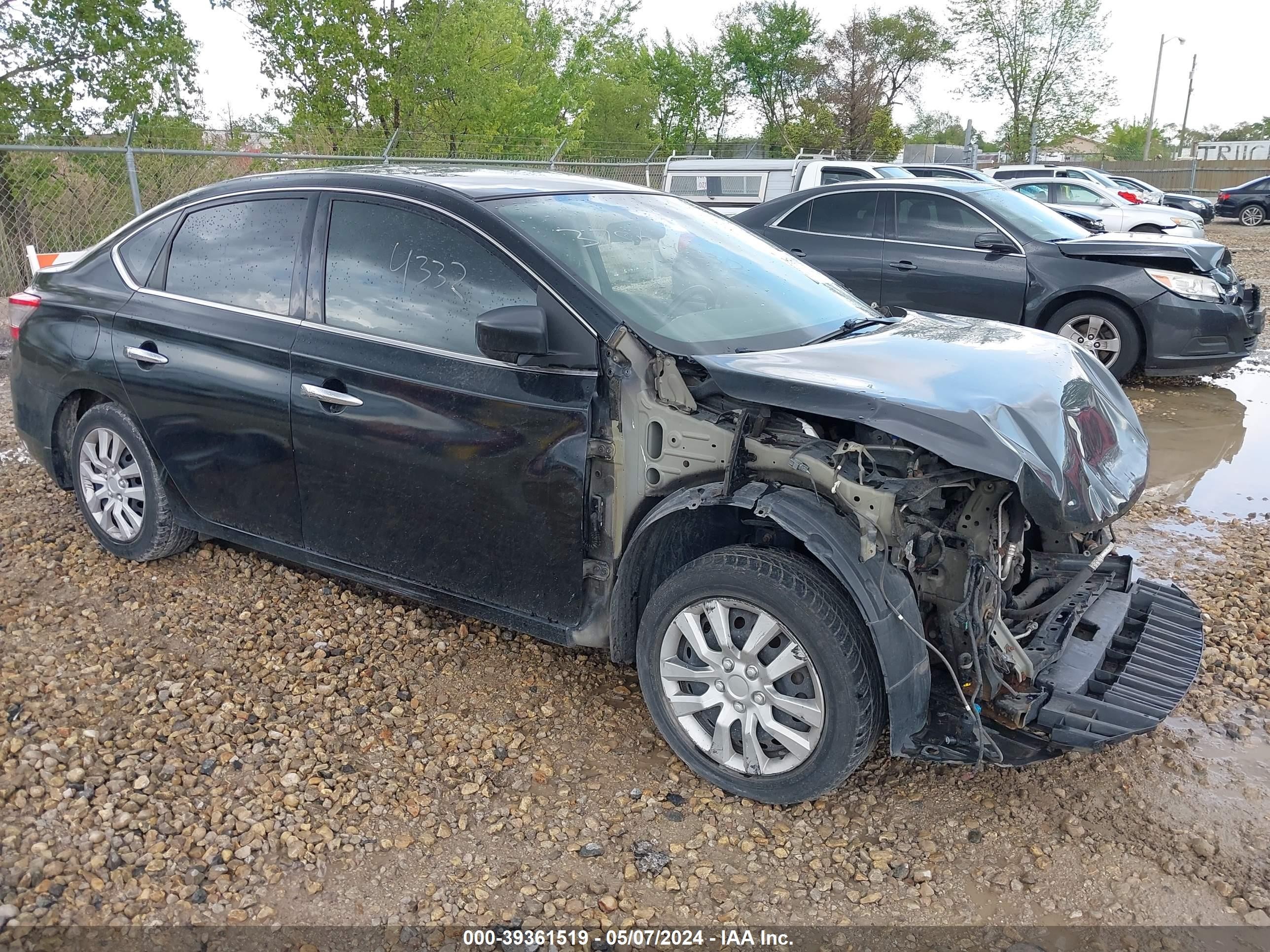 NISSAN SENTRA 2015 3n1ab7ap3fy308994