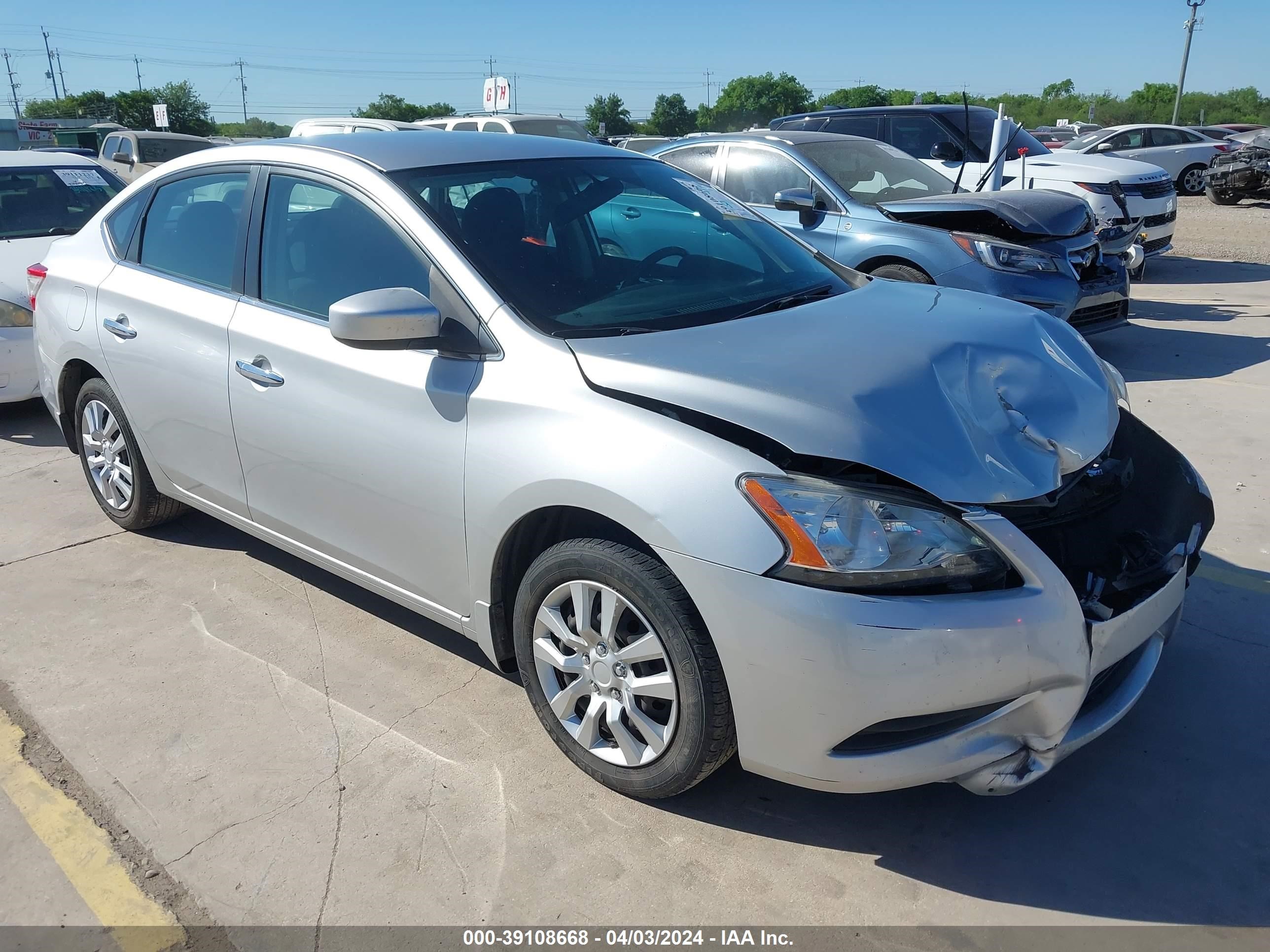 NISSAN SENTRA 2015 3n1ab7ap3fy328730