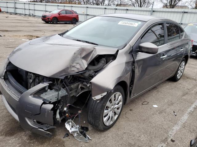 NISSAN SENTRA S 2015 3n1ab7ap3fy351571