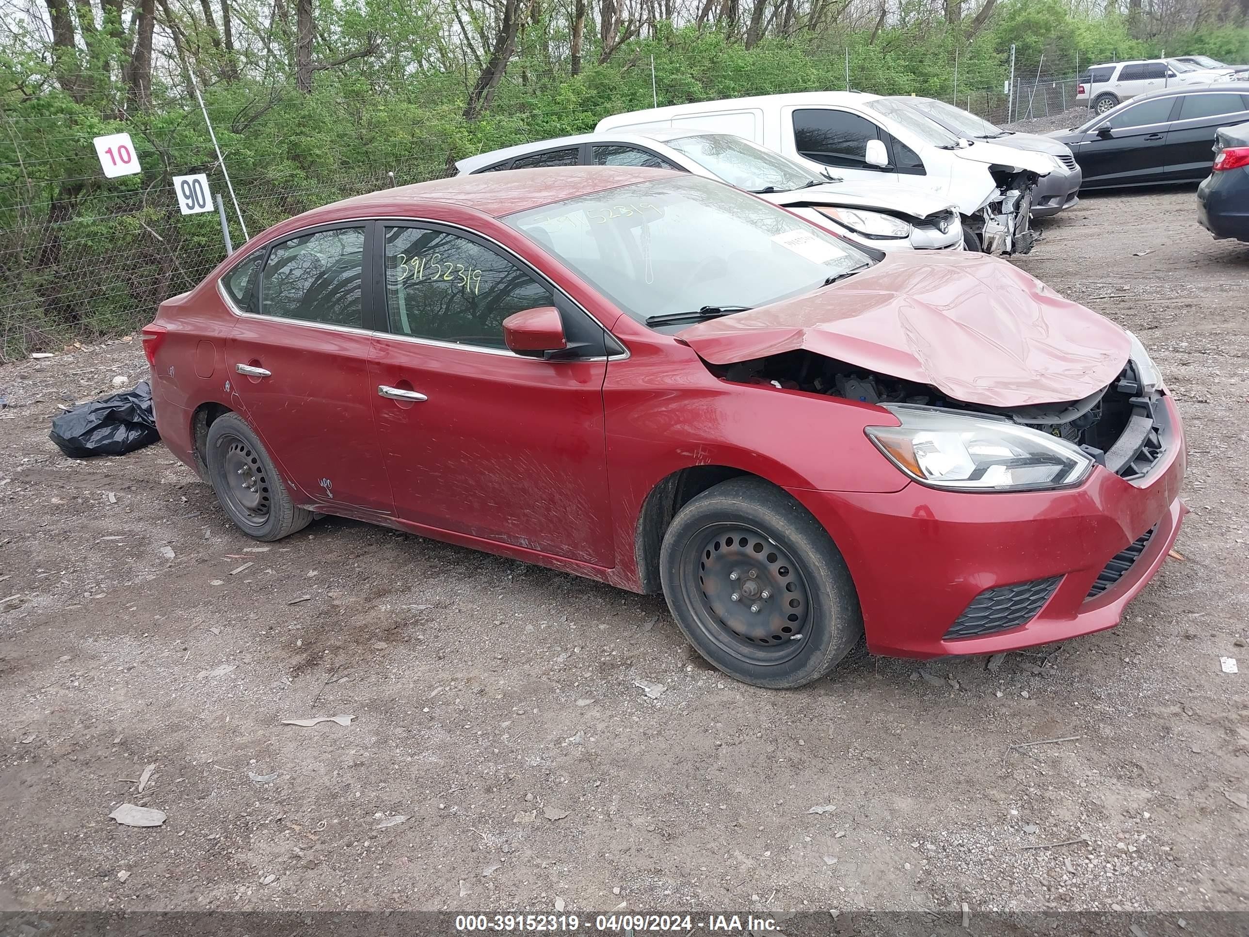 NISSAN SENTRA 2016 3n1ab7ap3gl656325