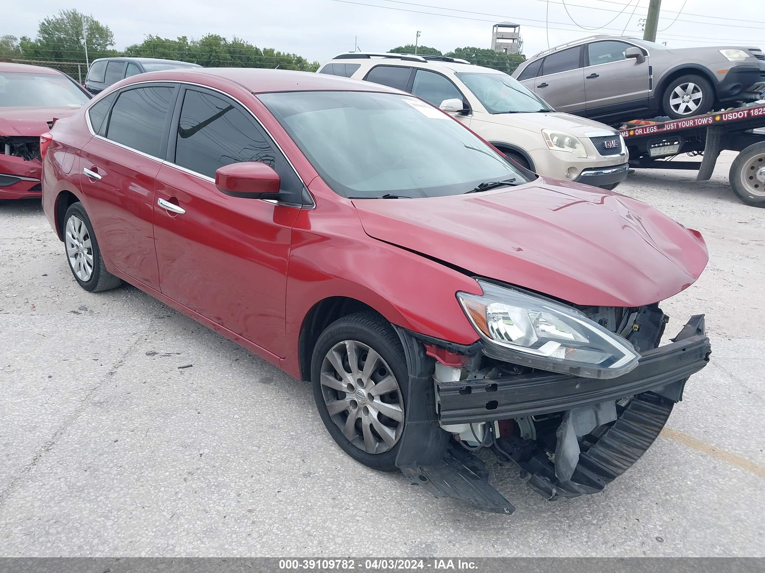 NISSAN SENTRA 2016 3n1ab7ap3gl667292