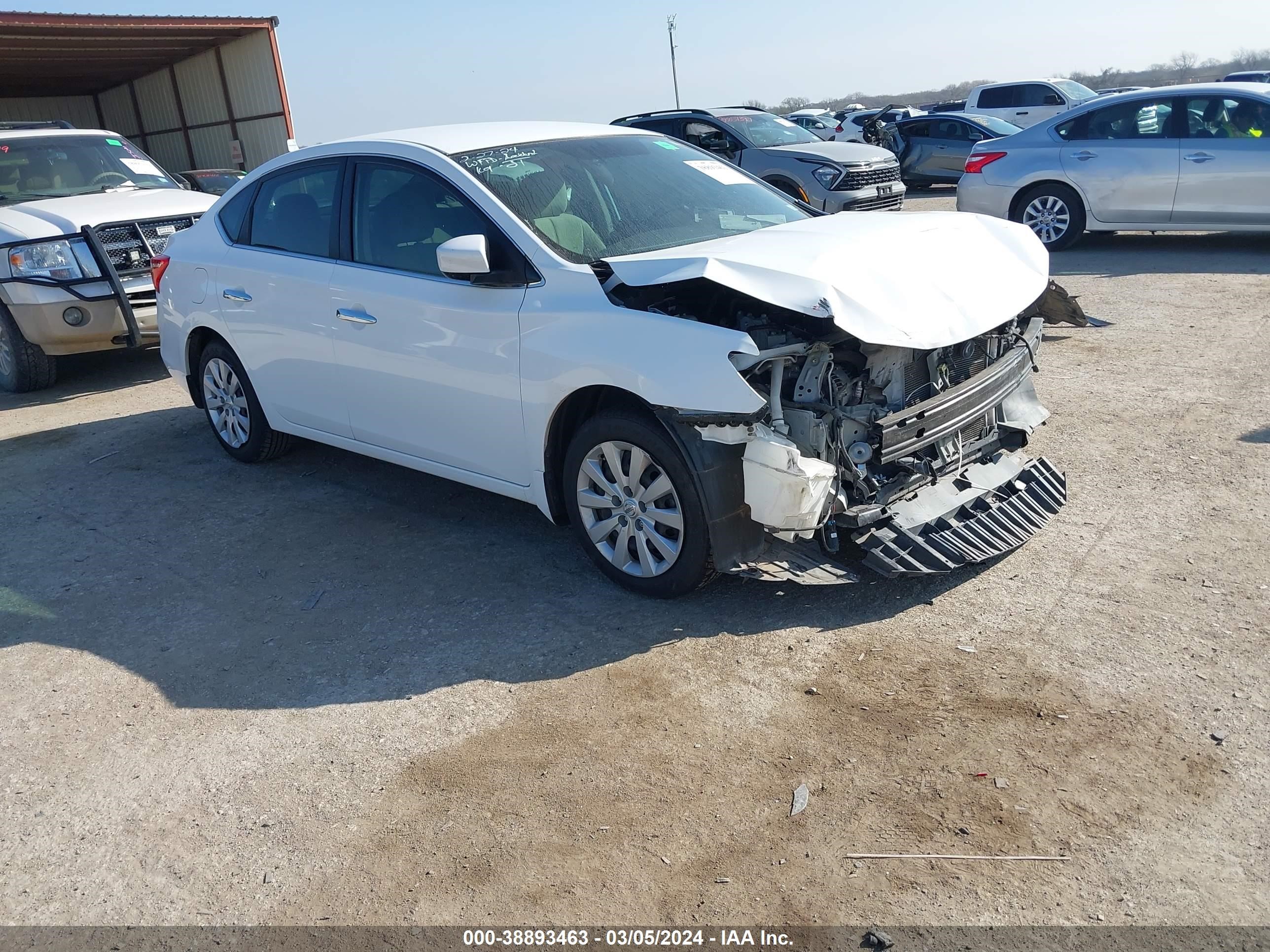 NISSAN SENTRA 2016 3n1ab7ap3gy262763