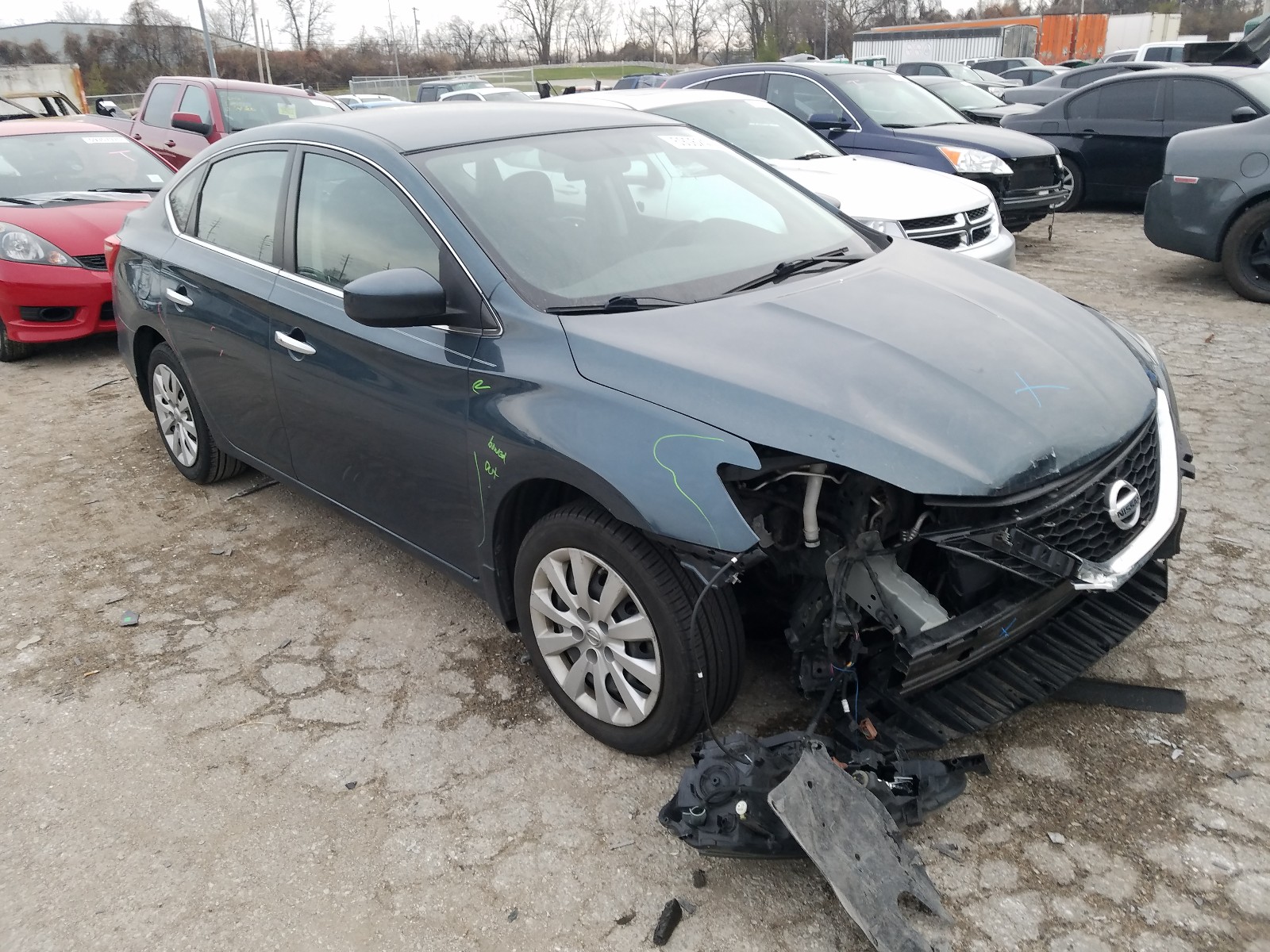 NISSAN SENTRA S 2016 3n1ab7ap3gy299084