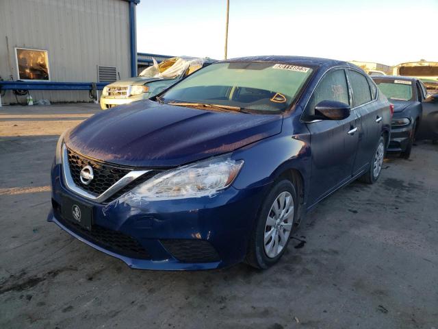 NISSAN SENTRA S 2017 3n1ab7ap3hl672350