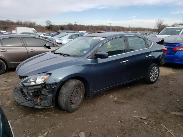 NISSAN SENTRA S 2017 3n1ab7ap3hy214259