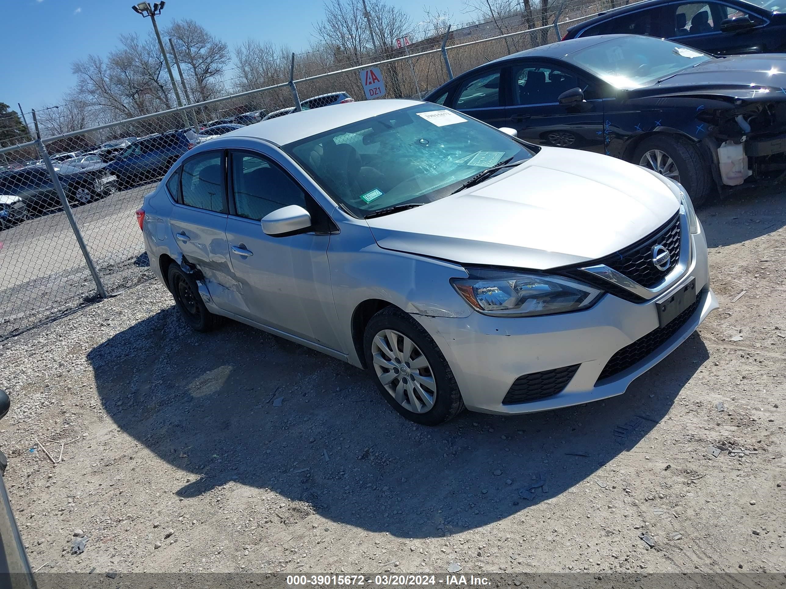 NISSAN SENTRA 2017 3n1ab7ap3hy312997