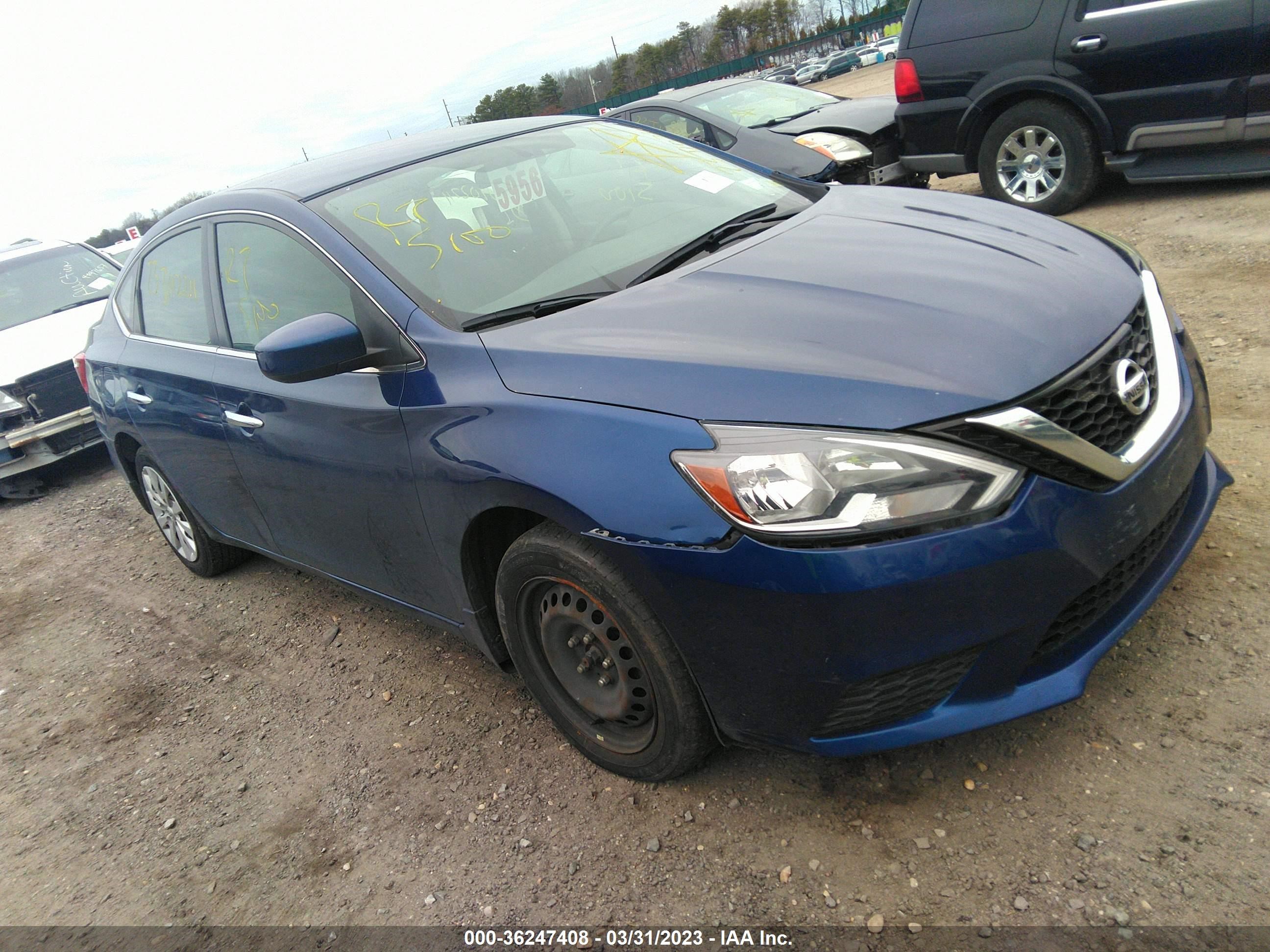 NISSAN SENTRA 2017 3n1ab7ap3hy385934