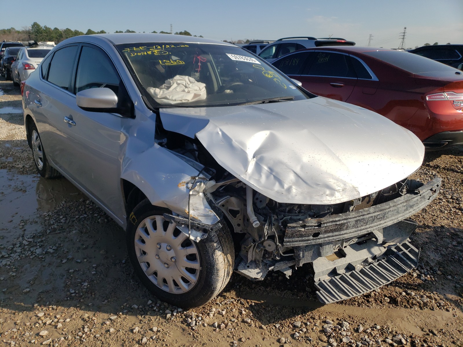 NISSAN SENTRA S 2017 3n1ab7ap3hy386243