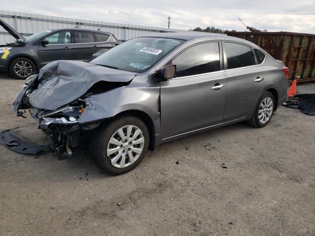 NISSAN SENTRA S 2017 3n1ab7ap3hy393614